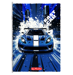 Zeszyt Herlitz Fast Car A5 niebieski
