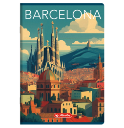 Zeszyt Herlitz Retro City Barcelona