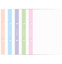 Wkład do segregatora kratka kolor A5 Interdruk