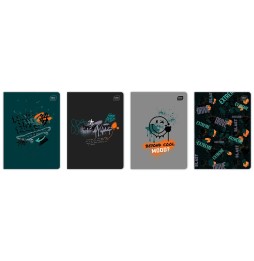 Zeszyt A5 32k linia podwójna kolorowa Interdruk Urban