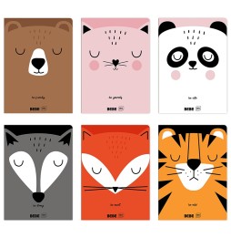 Zeszyt A5 32k linia podwójna kolorowa Interdruk BB Friends