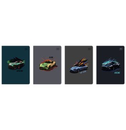 Interdruk zeszyt linia podwójna kolorowa Speed