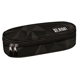 Piórnik saszetka St.Right Geometric Grey PC1