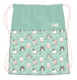 Worek szkolny St.Right Charming Cats SO1