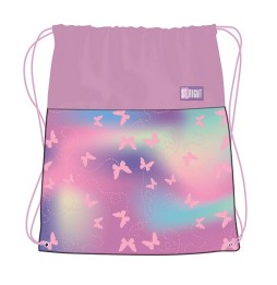 Worek szkolny St.Right Pink Butterflies SO1