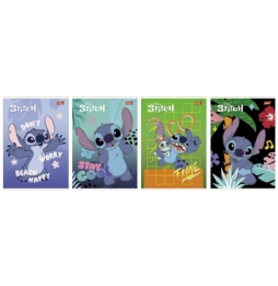 Zeszyt A4 32k linia podwójna kolorowa Unipap Stitch