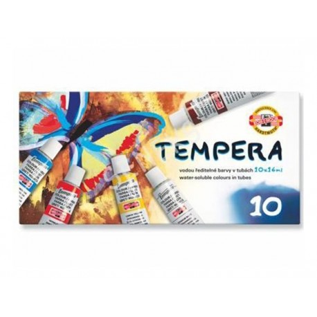 Koh-I-Noor tempery w tubkach 10 Koh-I-Noor tempery w tubkach 10