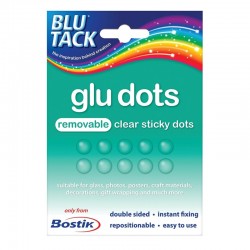 Blu-Tack "Glu Dots Removable" kółka samoprzylepne